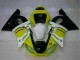 Carénage R6 1998-2002 - Jaune Blanc
