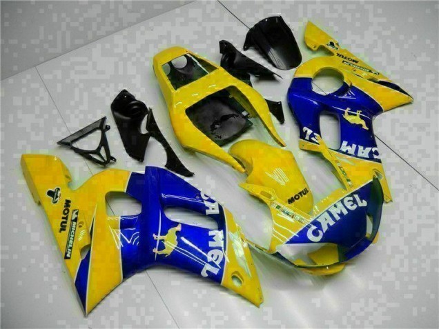 Carénage R6 1998-2002 - Jaune Bleu