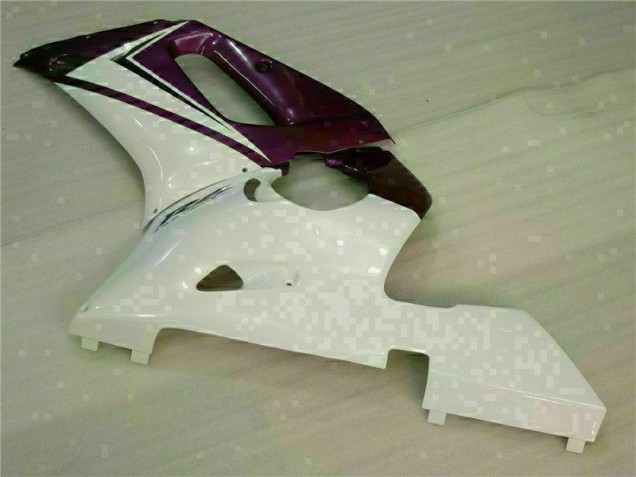 Carénage R6 1998-2002 - Violet Blanc Carénage R6 1998-2002 - Violet Blanc