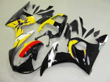 Carénage R6 2003-2005 - Moon Noir Jaune