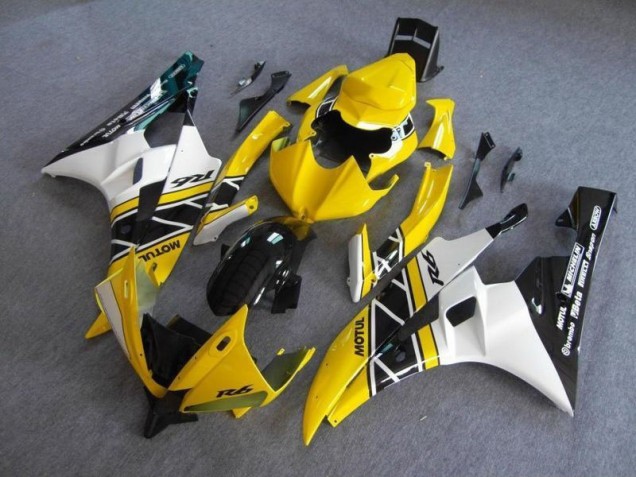 Carénage R6 2006-2007 - Jaune Noir