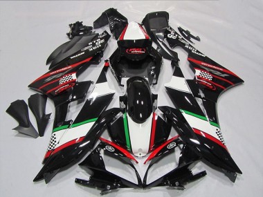 Carénage R6 2006-2007 - Noir Rouge Vert