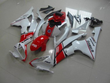 Carénage R6 2008-2016 - Blanc Rouge Style OEM