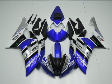 Carénage R6 2008-2016 - Bleu Blanc ENEOS Monster