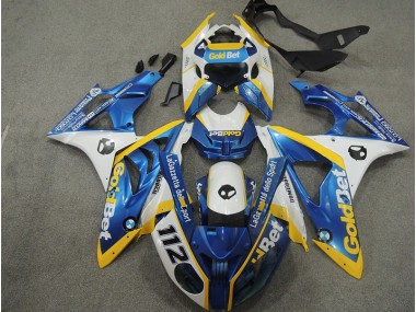 Carénage S1000RR 2009-2014 - Blanc Bleu GoldBet 112