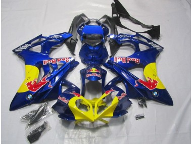 Carénage S1000RR 2009-2014 - Jaune Bleu Red Bull