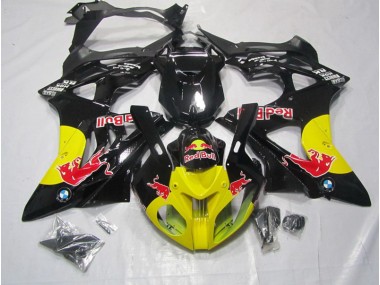 Carénage S1000RR 2009-2014 - Jaune Noir Red Bull