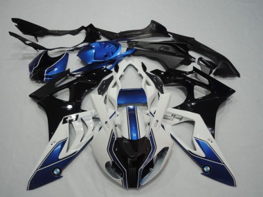 Carénage S1000RR 2009-2014 - Noir Blanc Bleu