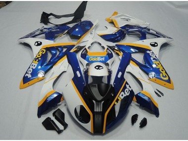 Carénage S1000RR 2009-2014 - Noir Bleu Blanc GoldBet