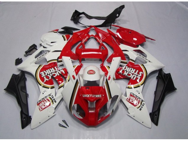Carénage S1000RR 2009-2014 - Rouge Blanc Lucky Strike Carénage S1000RR 2009-2014 - Rouge Blanc Lucky Strike