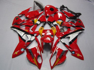 Carénage S1000RR 2009-2014 - Rouge Blanc