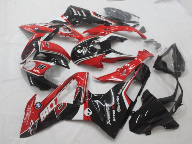 Carénage S1000RR 2015-2018 - Rouge Noir