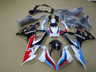 Carénage S1000RR 2019-2021 - Blanc Bleu Rouge Noir