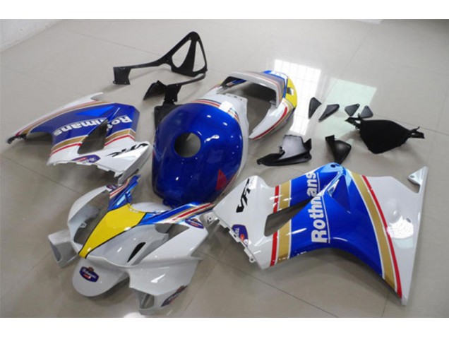 Carénage VFR 800 2002-2013 - Bleu Blanc Rothmans Carénage VFR 800 2002-2013 - Bleu Blanc Rothmans