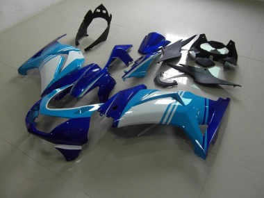 Carénage ZX 250R 2008-2012 - Light et Bleu Foncé
