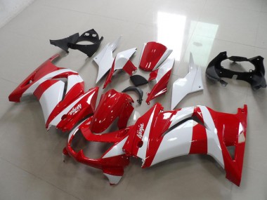 Carénage ZX 250R 2008-2012 - Rouge Blanc