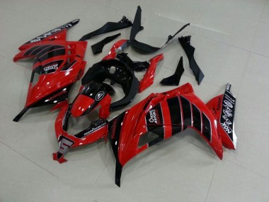 Carénage ZX 300R 2013-2016 - Rouge Noir Airfore