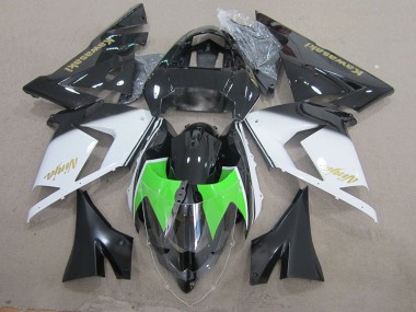 Carénage ZX10R 2003-2005 - Noir Blanc Or Ninja