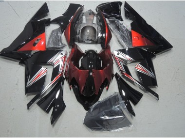 Carénage ZX10R 2003-2005 - Noir Rouge