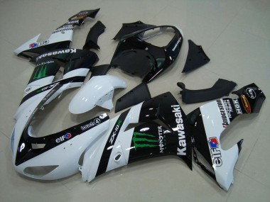 Carénage ZX10R 2006-2007 - Blanc Monster