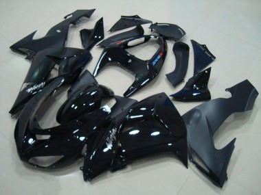 Carénage ZX10R 2006-2007 - Noir Brillant Noir Mat