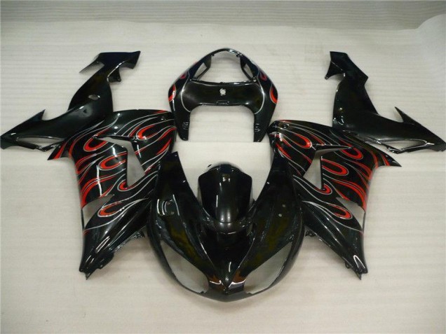 Carénage ZX10R 2006-2007 - Noir Gris Rouge