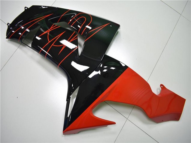 Carénage ZX10R 2006-2007 - Noir Rouge Carénage ZX10R 2006-2007 - Noir Rouge
