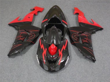 Carénage ZX10R 2006-2007 - Noir Rouge