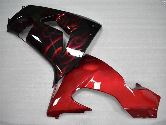 Carénage ZX10R 2006-2007 - Rouge Flamme Carénage ZX10R 2006-2007 - Rouge Flamme