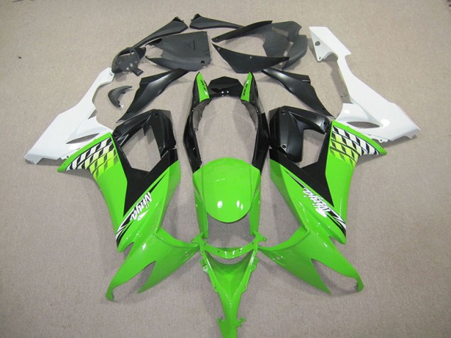 Carénage ZX10R 2008-2010 - Noir Vert Ninja Carénage ZX10R 2008-2010 - Noir Vert Ninja