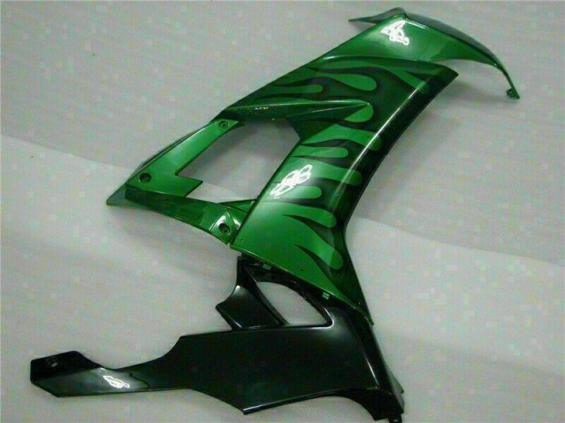 Carénage ZX10R 2008-2010 - Vert Flamme Carénage ZX10R 2008-2010 - Vert Flamme