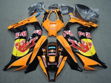Carénage ZX10R 2011-2015 - Noir Orange Red Bull