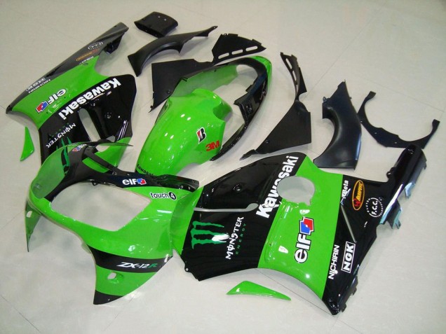 Carénage ZX12R 2000-2001 - Vert Monster Carénage ZX12R 2000-2001 - Vert Monster