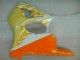 Carénage ZX6R 2000-2002 - Blanc Jaune Flamme Carénage ZX6R 2000-2002 - Blanc Jaune Flamme