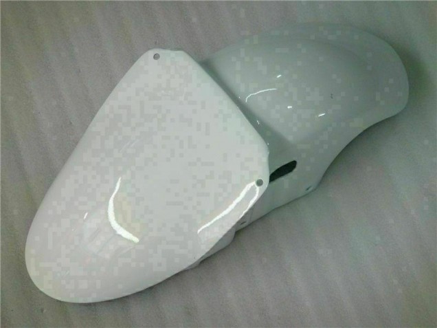Carénage ZX6R 2000-2002 - Blanc Jaune Flamme Carénage ZX6R 2000-2002 - Blanc Jaune Flamme