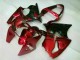 Carénage ZX6R 2000-2002 - Rouge Noir