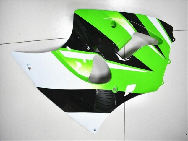 Carénage ZX6R 2000-2002 - Vert Blanc Noir Carénage ZX6R 2000-2002 - Vert Blanc Noir