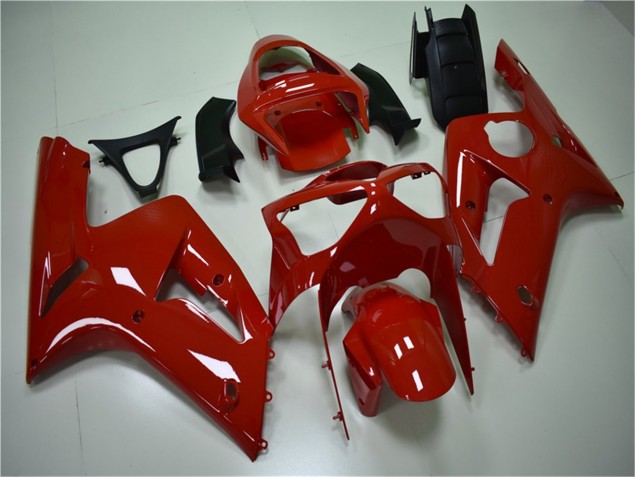 Carénage ZX6R 2003-2004 - Rouge Carénage ZX6R 2003-2004 - Rouge
