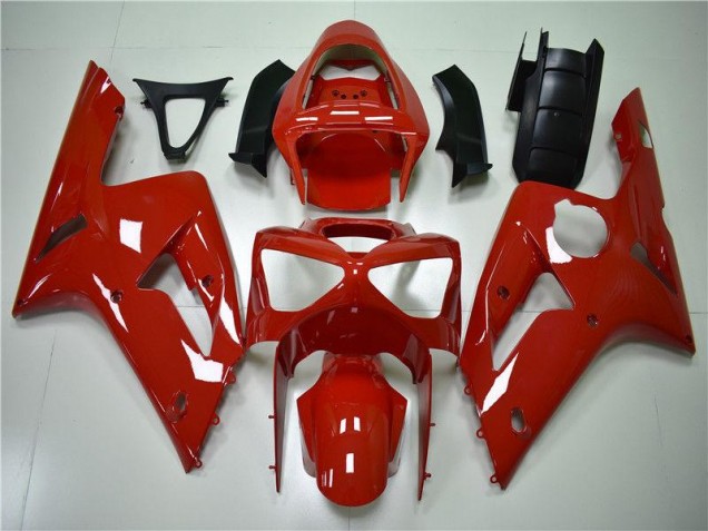 Carénage ZX6R 2003-2004 - Rouge Carénage ZX6R 2003-2004 - Rouge