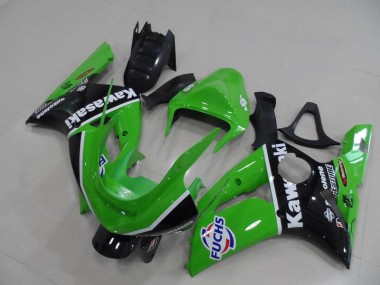 Carénage ZX6R 2003-2004 - Vert Fuchs