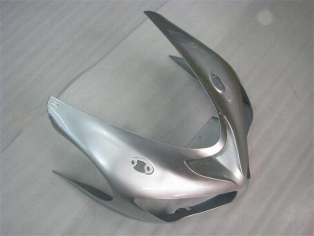 Carénage ZX6R 2005-2006 - Argent Rouge Flamme