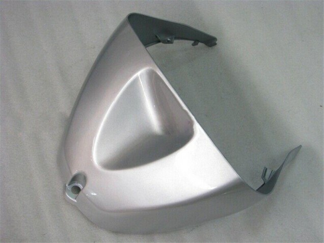Carénage ZX6R 2005-2006 - Argent Rouge Flamme