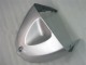 Carénage ZX6R 2005-2006 - Argent Rouge Flamme
