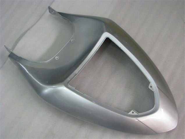 Carénage ZX6R 2005-2006 - Argent Rouge Flamme