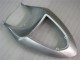 Carénage ZX6R 2005-2006 - Argent Rouge Flamme