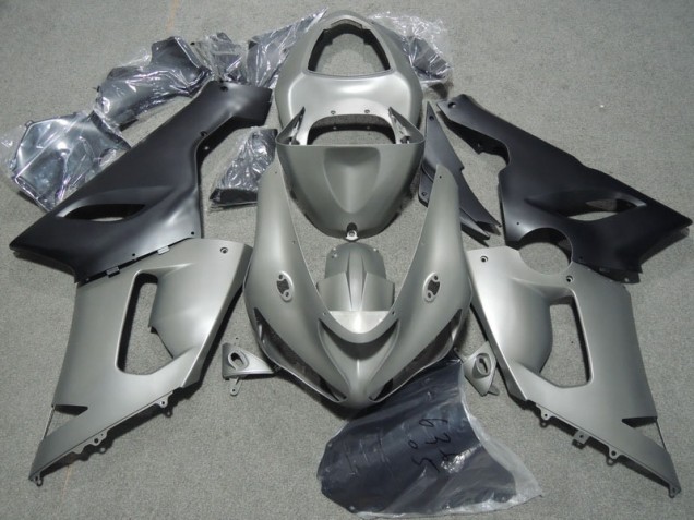 Carénage ZX6R 2005-2006 - Gris Noir Carénage ZX6R 2005-2006 - Gris Noir