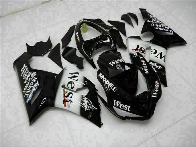 Carénage ZX6R 2005-2006 - Noir