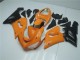 Carénage ZX6R 2005-2006 - Orange Noir
