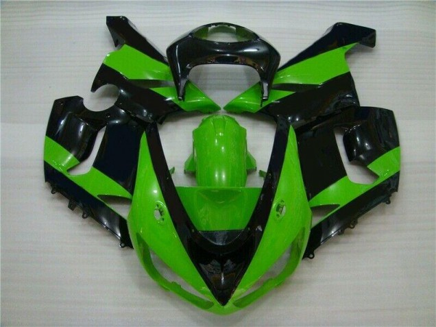 Carénage ZX6R 2005-2006 - Vert Noir