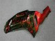 Carénage ZX6R 2007-2008 - Noir Rouge Flamme Carénage ZX6R 2007-2008 - Noir Rouge Flamme